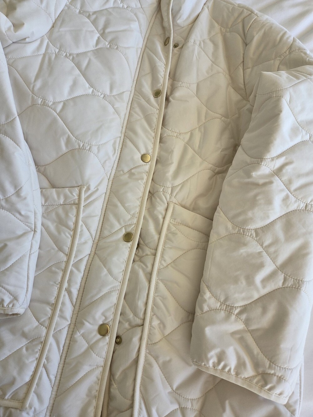 Quince Featherless Quilted Long Puffer Jacket - Picture 4 of 5